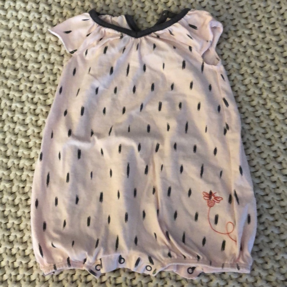 Burts bees baby romper